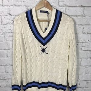 NEW Women Polo Golf Ralph Lauren Cricket Sweater
